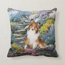 Almofada Ofertas de arte Shetland Sheepdog