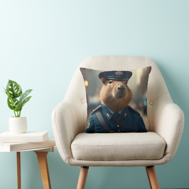Almofada Oficial Capybara: Mantendo a Paz, (Cadeira)