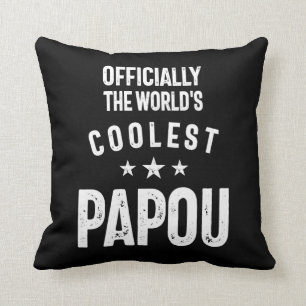 Almofada Oficialmente o Papou mais legal do mundo Padre G