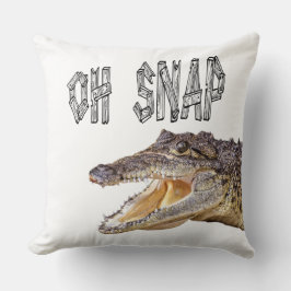 Almofada OH SNAP - Gator Irritado