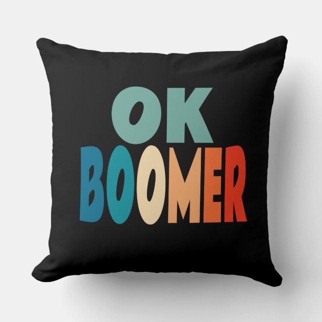 Almofada Ok Boomer (Frente)