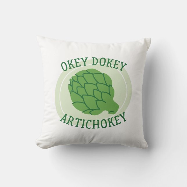 Almofada Okey Dokey Artichokey (Frente)