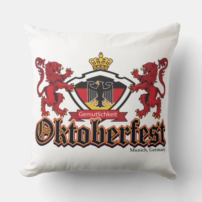 Almofada Oktoberfest 2 Lions (Frente)