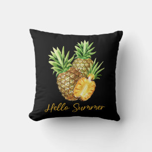 Almofada Olá, Fruta tropical de Summer Pineapple