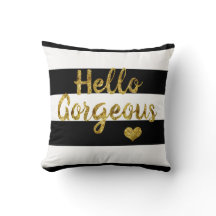 Olá! listrado preto e branco lindo