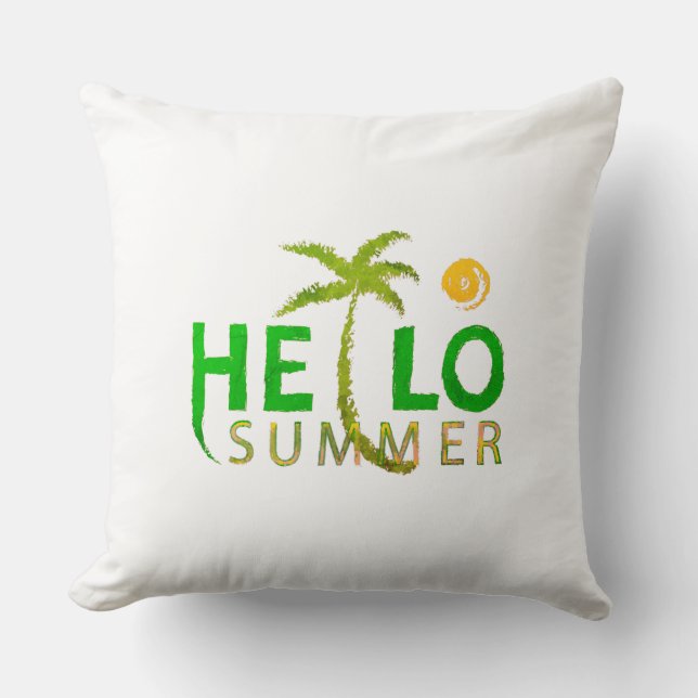 Almofada Olá Summer (Frente)