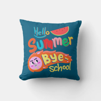 Almofada Olá Verão Tchau Escola