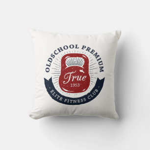 Almofada Old School Premium True 1953 Clube de Elite Fitnes