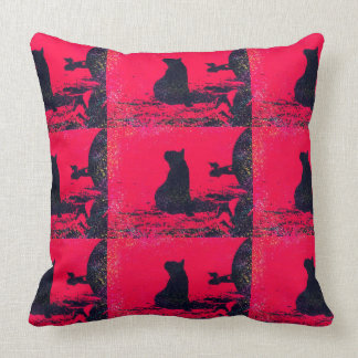 Almofada Olhando acima/com influências da arte