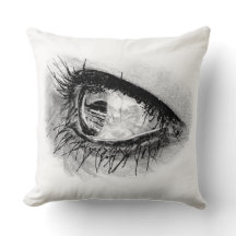 Olho bonito de mulher no cheio mascara no travesse