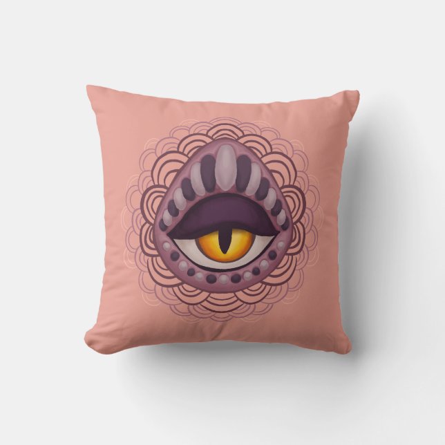 Almofada Olho Símico Estranho (Frente)