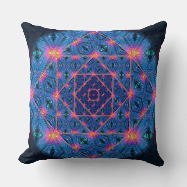 Almofada Olhos da Máquina Azul (Frente)