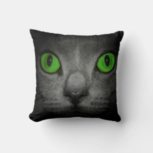 Almofada Olhos de gato dois lados diferentes -