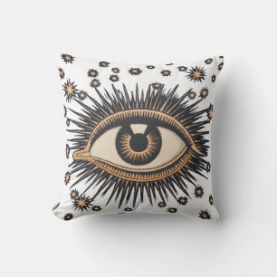 Almofada Olhos Estrelas Lua Celestial Nouveau