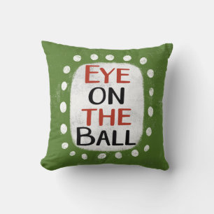 Almofada Olhos No Travesseiro decorativo Da Bola
