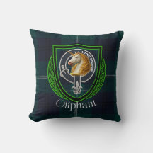 Oliphant Scottish Clan Tartan & Crest