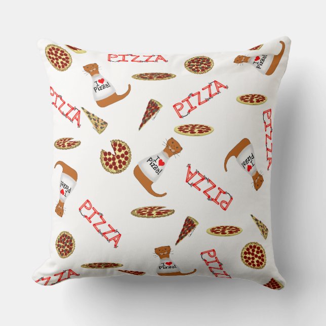 Almofada Oliver The Otters Festa de aniversário Desconstruí (Frente)