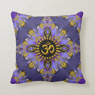 Almofada Om (Aum) Cushion Bonito/Travesseiro Roxo