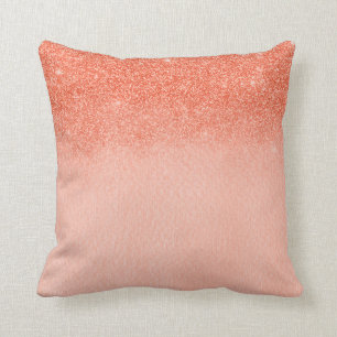 Almofada Ombre Bela Coral Pêssego Cor Rosa da Cor de 2019