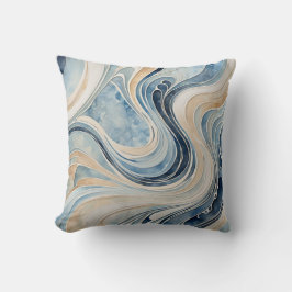Almofada Ondas Abstratas