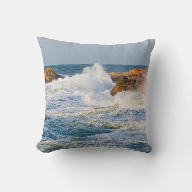 Almofada Ondas do mar (Frente)