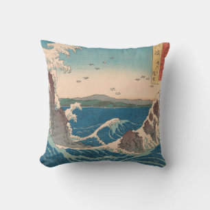 Almofada Ondas Japonesas Naruto Redemoinho Oceano Arte