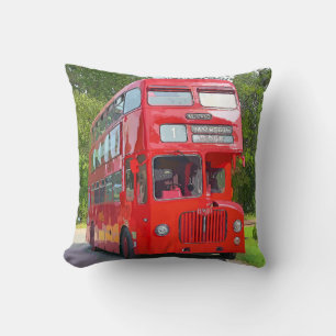 ALMOFADA ÔNIBUS VERMELHO BRITÂNICO