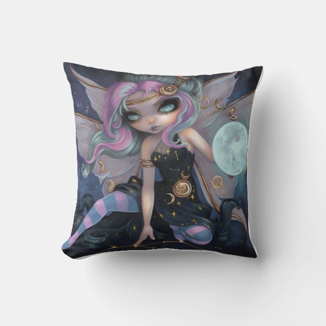 Almofada Onyx Moonshadow Throw Pillow (Frente)