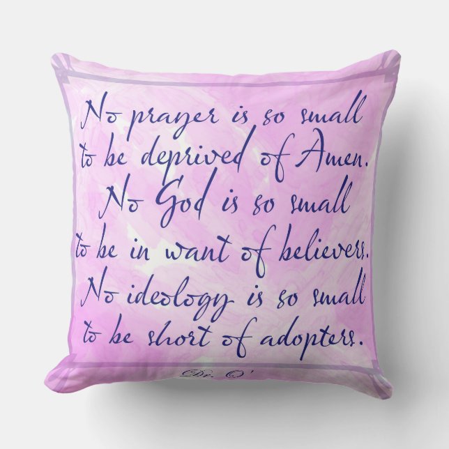 Almofada Oração (Frente)