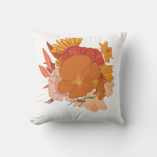 Almofada Orange Couch Pillow (Frente)