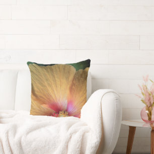 Almofada Orange Hibiscus Ruffle