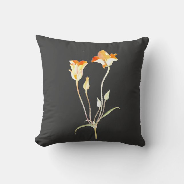 Almofada Orange Mariposa Tulip (Frente)