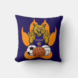 Almofada Orange Paws Wilcats Ama Esportes