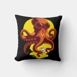 Almofada Orange Smart Octopus