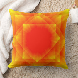 Almofada Orange Surprise Cotton Travesseiro decorativo 20"
