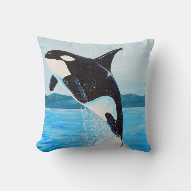 Almofada Orca Painting (Frente)