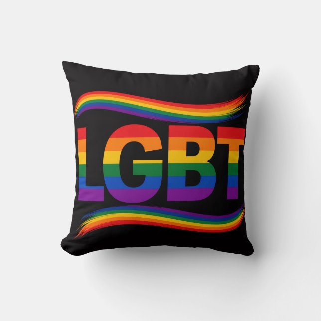 Almofada Orgulho Arco-íris LGBT (Frente)