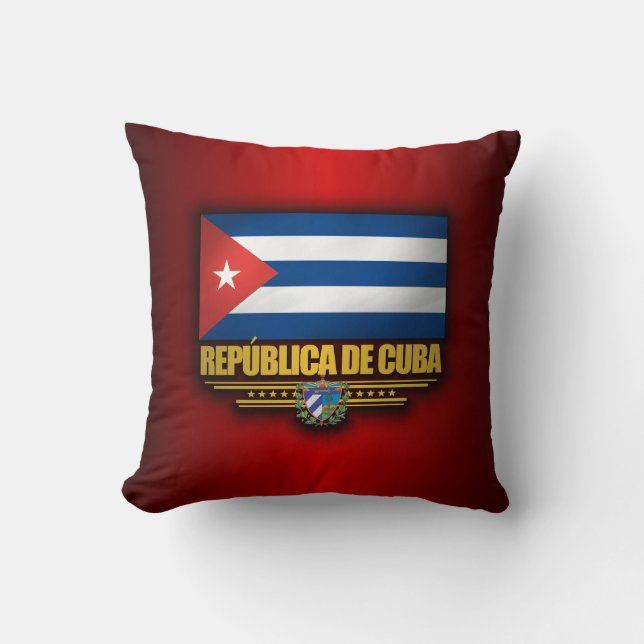 Almofada Orgulho Cubano (Frente)