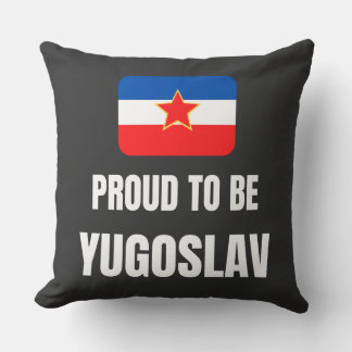 Almofada Orgulho de ser Iugoslavo