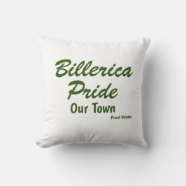 Almofada Orgulho do Orgulho da Cidade de Billerica
