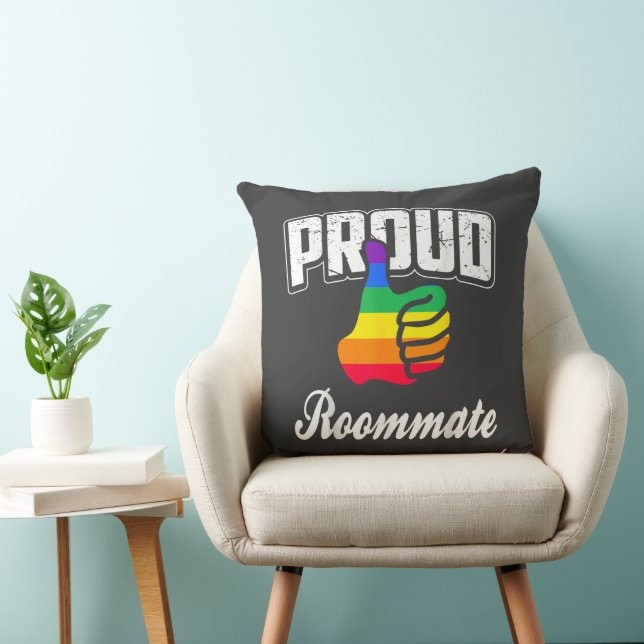 Almofada Orgulho Gay do Colega de Quarto (Cadeira)