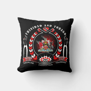 Almofada Orgulho Nacional de Trinidad e Tobago