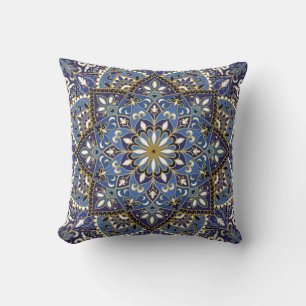 Almofada Oriental Floral: Carpete Vintage