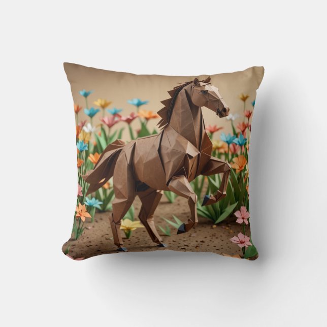 Almofada Origami Animal Horse Comfy (Frente)