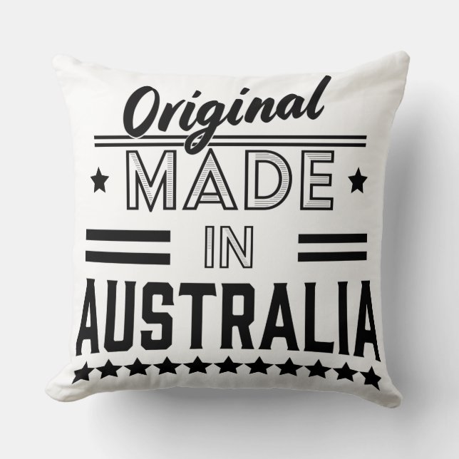 Almofada Original feito na Austrália (Frente)