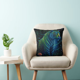 Almofada Ornamentado Green Tiger