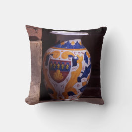 Almofada Ornamentado vase Gubbio Umbria Itália Poster Plaqu