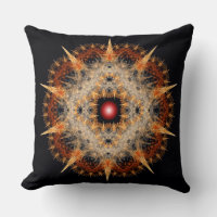 Ornamento de estrela fractal com farpas