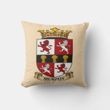 Ornamento do Brasão de Armas da Família Murphy