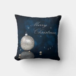 Almofada Ornamento Luminoso Silver Elegante - Travesseiro